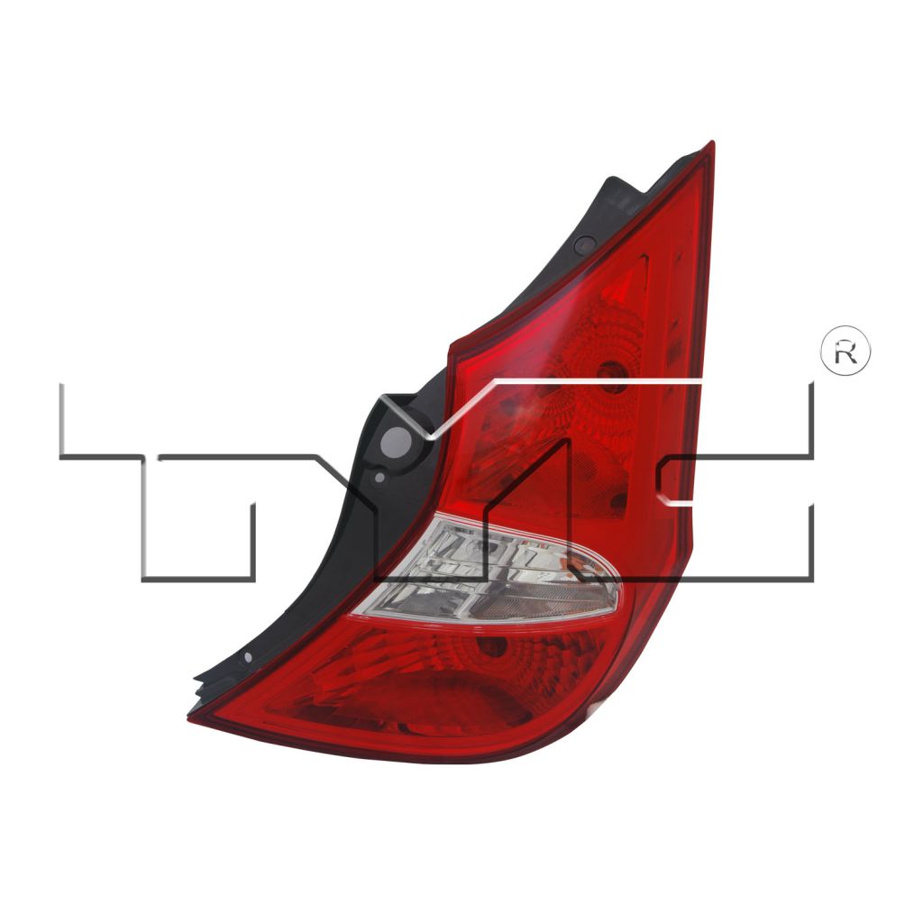 HYUNDAI ACCENT HATCHBACK TAIL LAMP ASSEMBLY RIGHT (Passenger Side) HATCHBACK **CAPA** OEM#924021R210 2012-2017 PL#HY2801143C