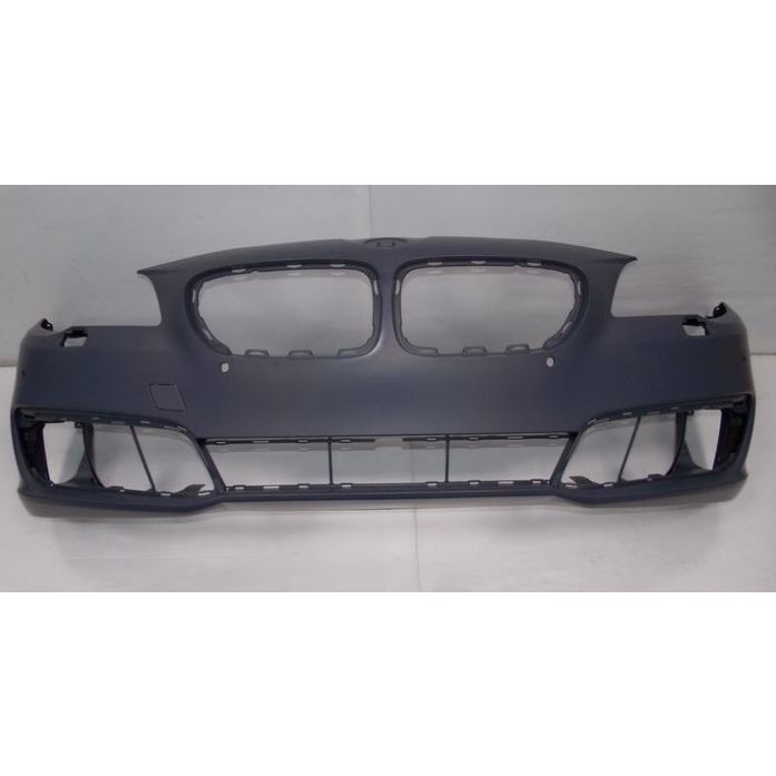 BMW BMW 5 SERIES (SEDAN) FRONT BUMPER COVER PRIMED (W/SENSOR)(WO/SIDE CAMERA)( WO/M PKG) OEM#51117332680 2014-2016 PL#BM1000309