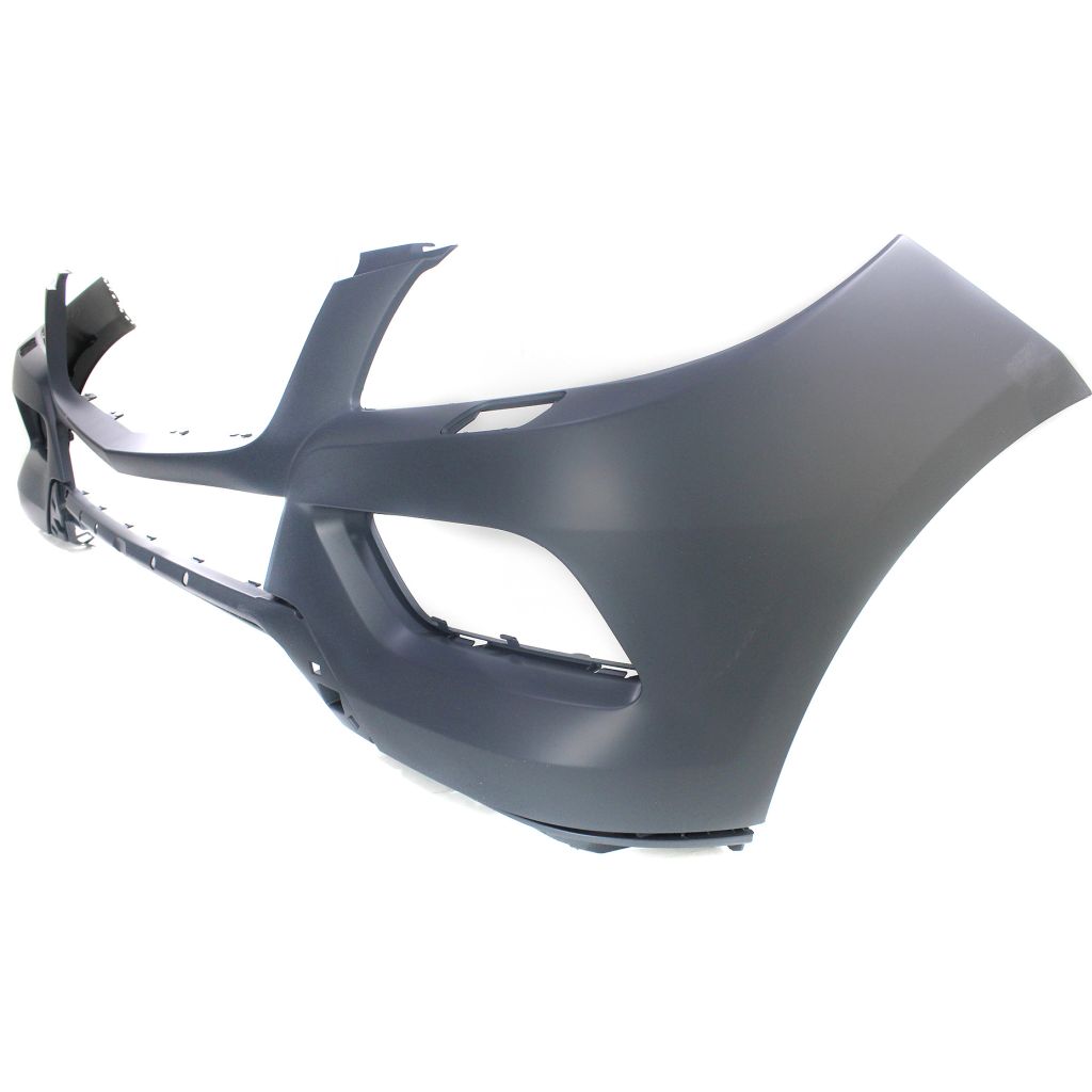 MERCEDES-BENZ ML-CLASS (166) FRONT BUMPER COVER PRIMED (ML250/350 WO/SPORT)(W/WASH)(WO/SENSOR) OEM#16688513259999 2012-2015 PL#MB1000369