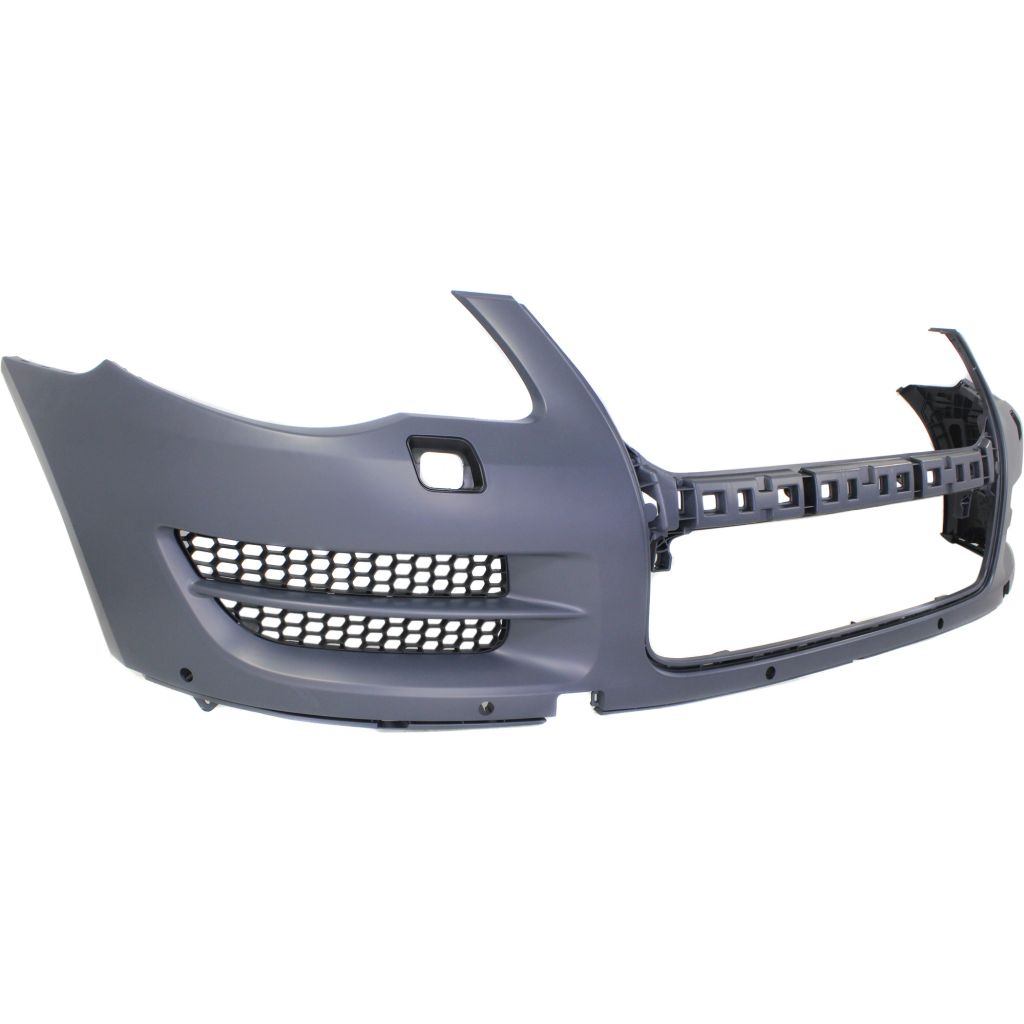 VOLKSWAGEN TOUAREG FRONT BUMPER COVER PRIMED (W/WASHER)(W/SENSOR) OEM#7L6807217ASGRU 2008-2010 PL#VW1000169
