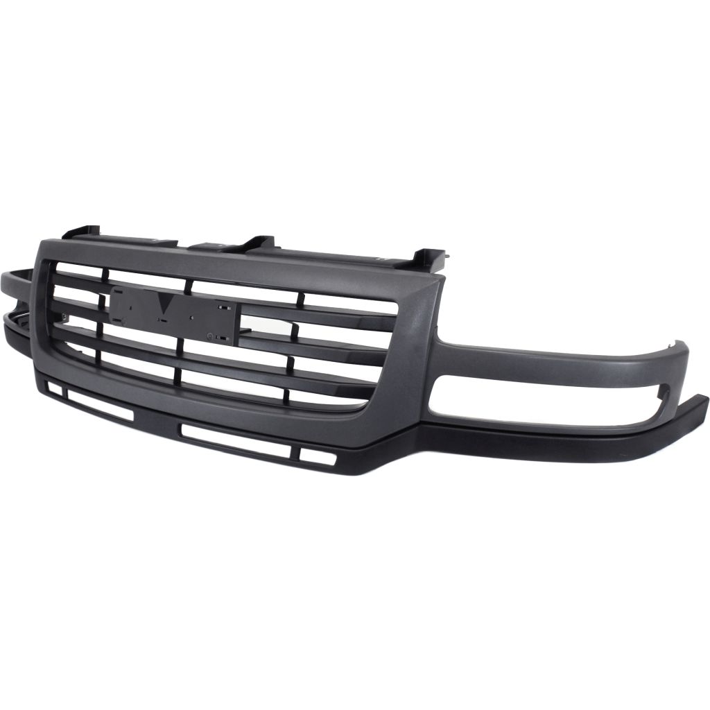 GM TRUCKS & VANS SIERRA/PU (GMC) (07 OLD STYLE) GRILLE ASSY GRAY/BLACK (2500HD/3500) OEM#19130794 2003-2007 PL#GM1200627