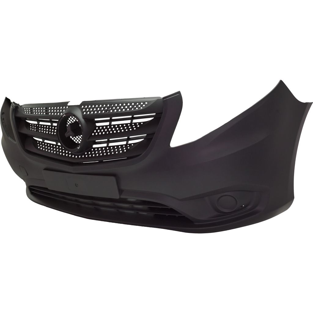 MERCEDES-BENZ METRIS FRONT BUMPER COVER TEXTURE (WO/FOG)(WO/SENSOR) OEM#44788504259B51 2016-2023 PL#MB1000502