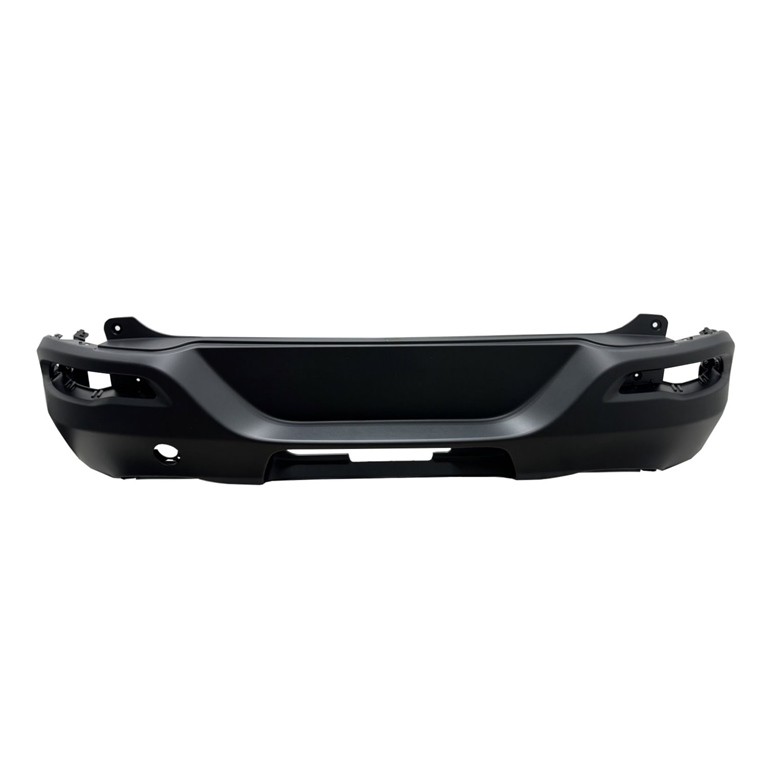 JEEP CHEROKEE REAR BUMPER COVER TXT-BLACK (WO/SENSOR)(W/TRAILER HITCH)(EXC TRAILHAWK) OEM#68203262AD 2014-2018 PL#CH1100A05