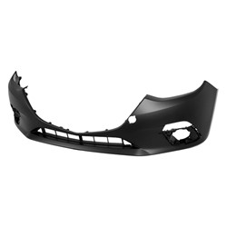 MAZDA MAZDA3 FRONT BUMPER COVER PRIMED OEM#BJS750031ABB 2014-2016 PL#MA1000239