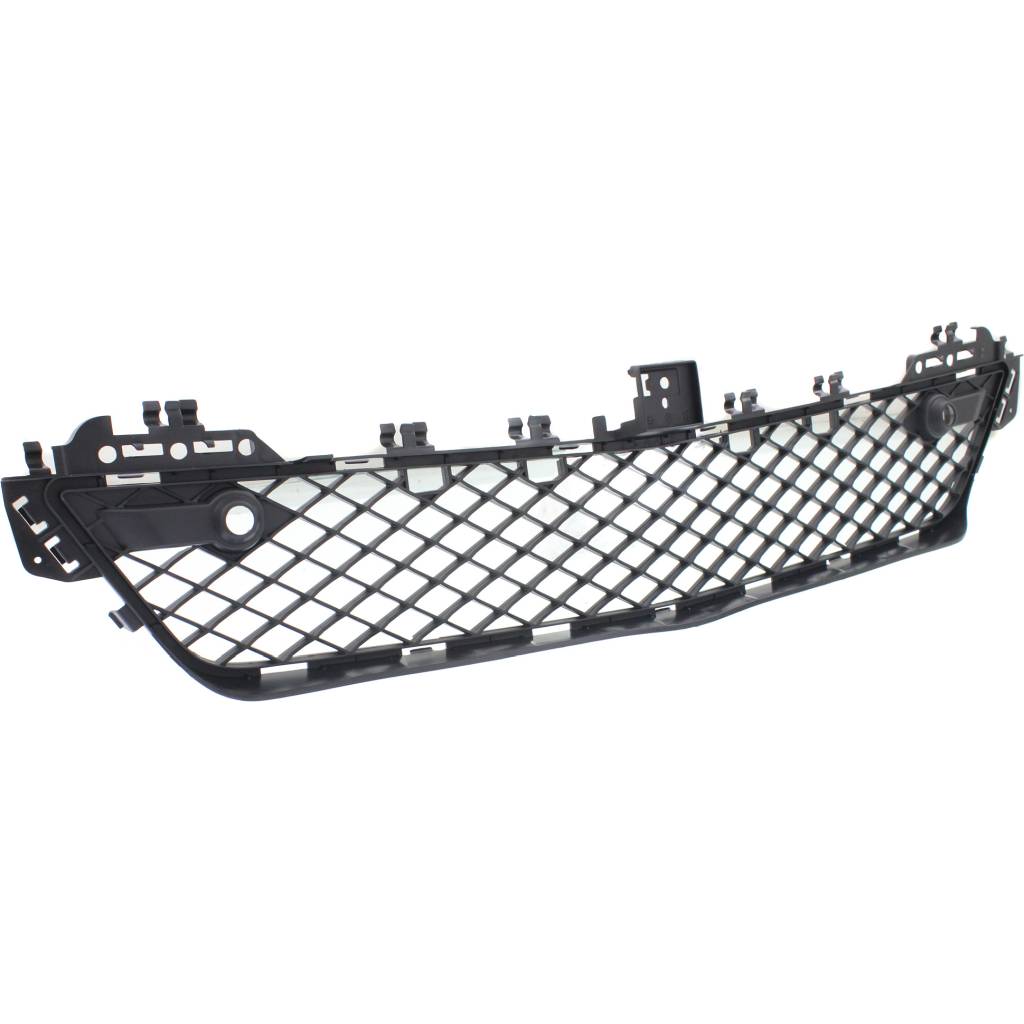 MERCEDES-BENZ C-CLASS SEDAN (204) FRONT BUMPER GRILLE CENTER (WO/SPORT)(W/PARKTRONIC)(EXC C63) OEM#2048851324 2012-2014 PL#MB1036119
