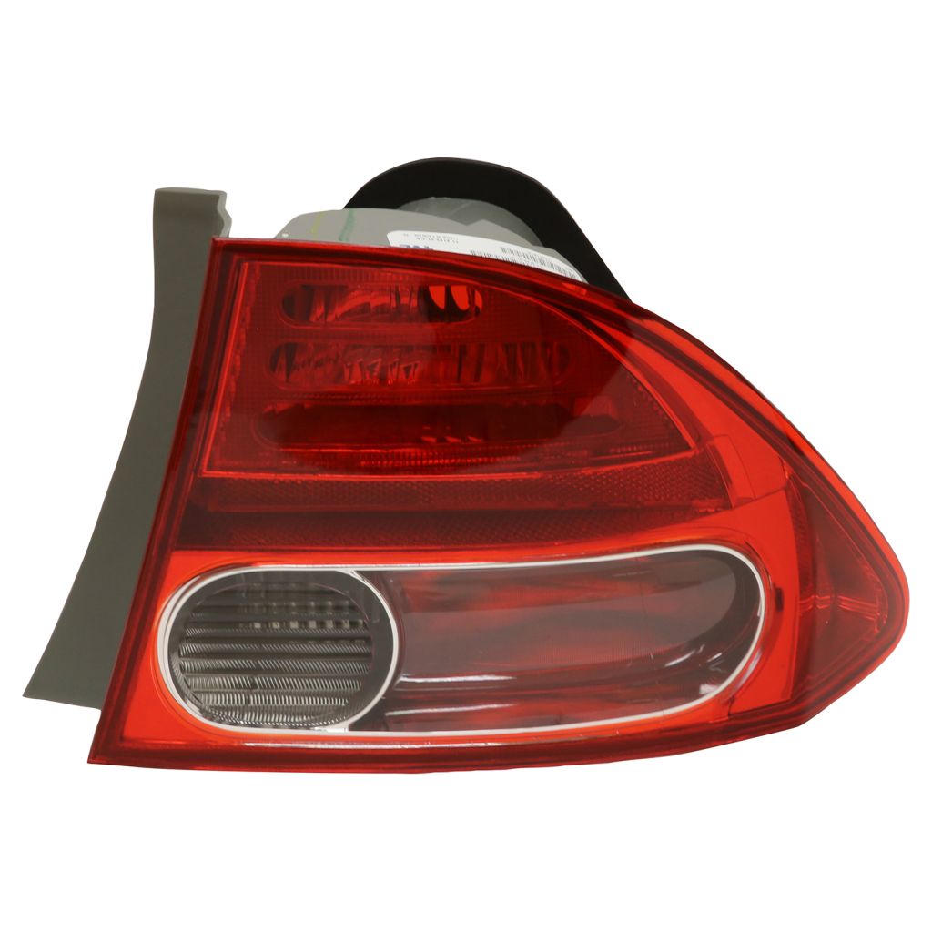 HONDA CIVIC SEDAN TAIL LAMP UNIT RIGHT (Passenger Side) (OUTER) **CAPA** OEM#33501SNAA02 2006-2008 PL#HO2801165C