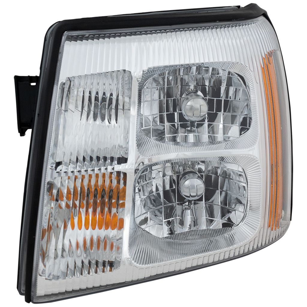 CADILLAC ESCALADE/ESCALADE ESV HEAD LAMP ASSY LEFT (Driver Side) (W/O HID) OEM#15181851 2002 PL#GM2502232