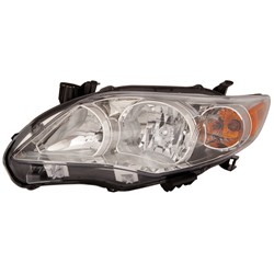 TOYOTA COROLLA/SEDAN HEAD LAMP ASSEMBLY LEFT (Driver Side) (Exc S MDL)(CANADA BUILT)**CAPA** OEM#8115002B50 2011-2013 PL#TO2502203C