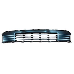 FORD TRUCKS & VANS FLEX FRONT BUMPER GRILLE BLACK W/SILVER MLDG (SEL/KIMITED) OEM#DA8Z17K945BA 2013-2019 PL#FO1036151