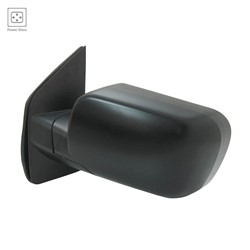 NISSAN TITAN DOOR MIRROR LEFT (Driver Side) PWR/N-HTD (TXT CVR)(W/O DUAL ARM) OEM#96302ZR10A 2010-2015 PL#NI1320250