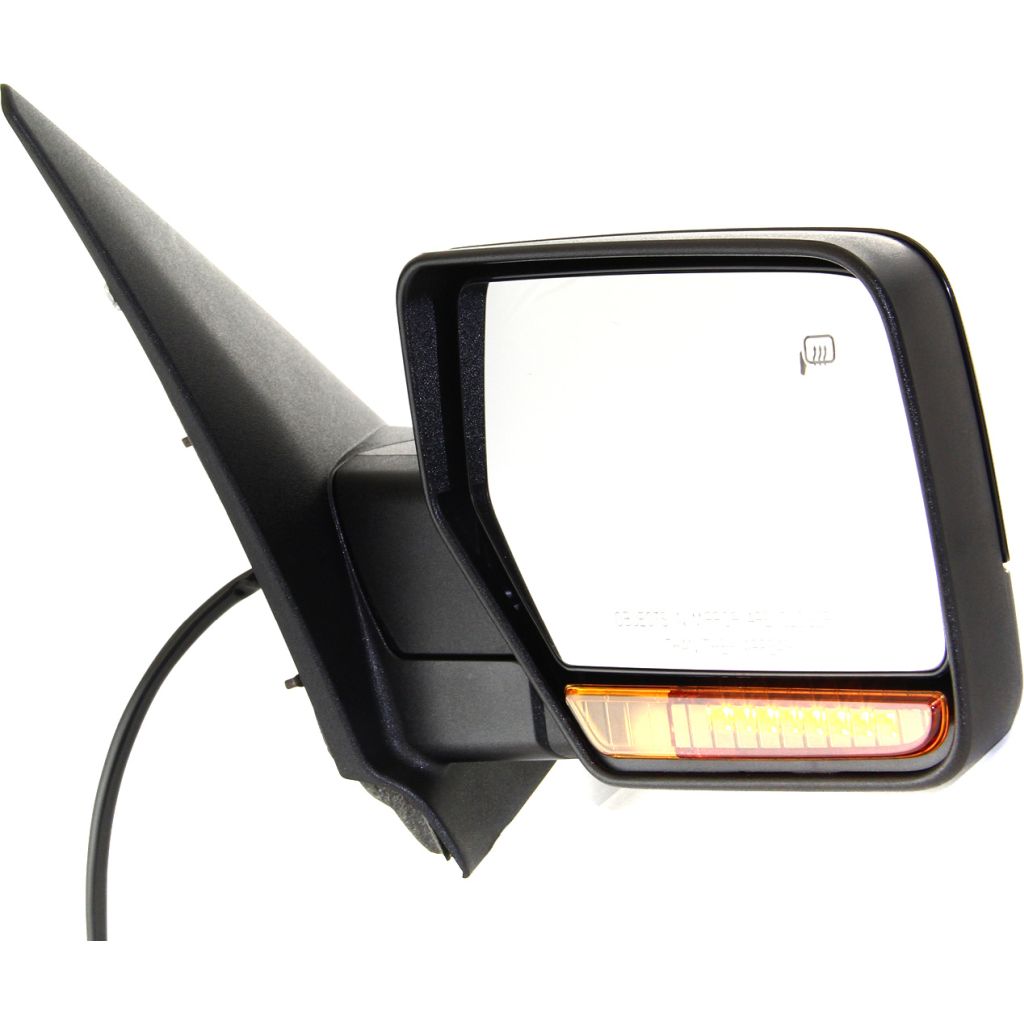 FORD TRUCKS & VANS EXPEDITION DOOR MIRROR RIGHT (Passenger Side) PWR/HTD/SIGNAL/PUDDL/MEMORY (TEX-BLACK) OEM#BL1Z17682BA 2011 PL#FO1321399