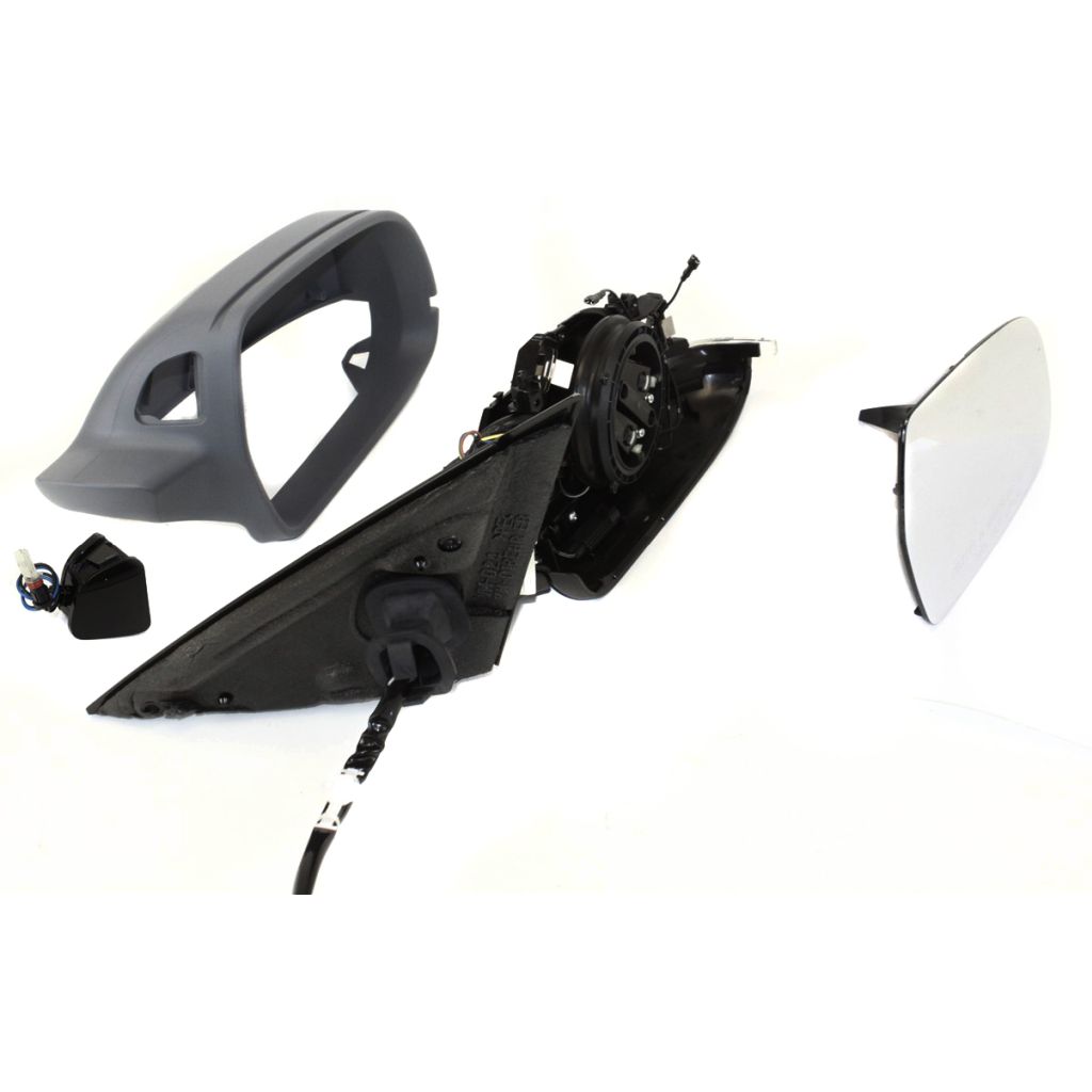 AUDI A4 SEDAN / WAGON DOOR MIRROR RIGHT (Passenger Side) PWR/HTD/SIGNAL (WO/ANTI-GLARE)(WO/LDW)(PTM) OEM#8K1857410AG01C-PFM 2010-2011 PL#AU1321116