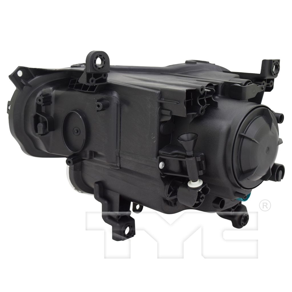 JEEP CHEROKEE HEAD LAMP ASSEMBLY RIGHT (Passenger Side) (HALOGEN)(BLK)(LOWER) **CAPA** OEM#68102846AE 2014-2016 PL#CH2503249C