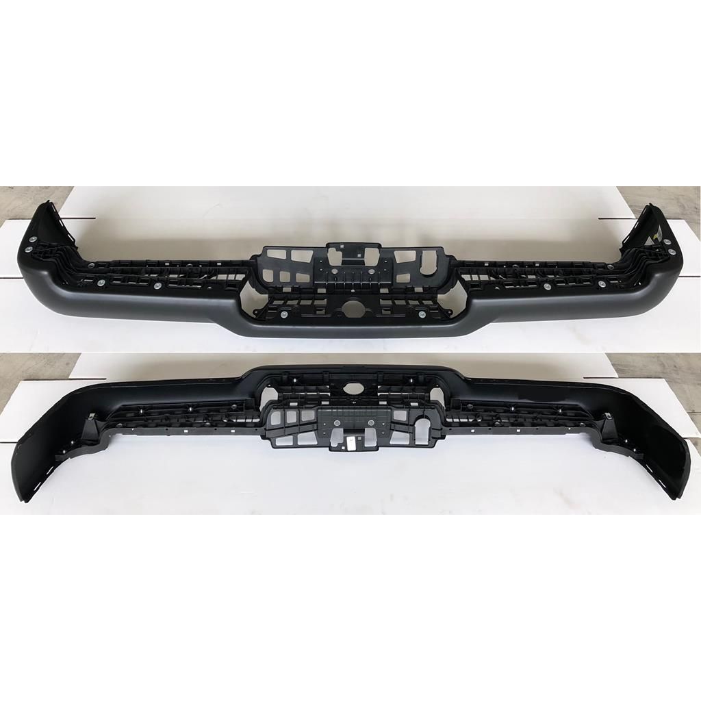 DODGE TRUCKS & VANS DODGE/PU (R1500) REAR STEP BMP FACE BAR TXT-BLACK (SINGLE EXHAUST)(REBEL) OEM#68404445AB 2019-2022 PL#CH1102381