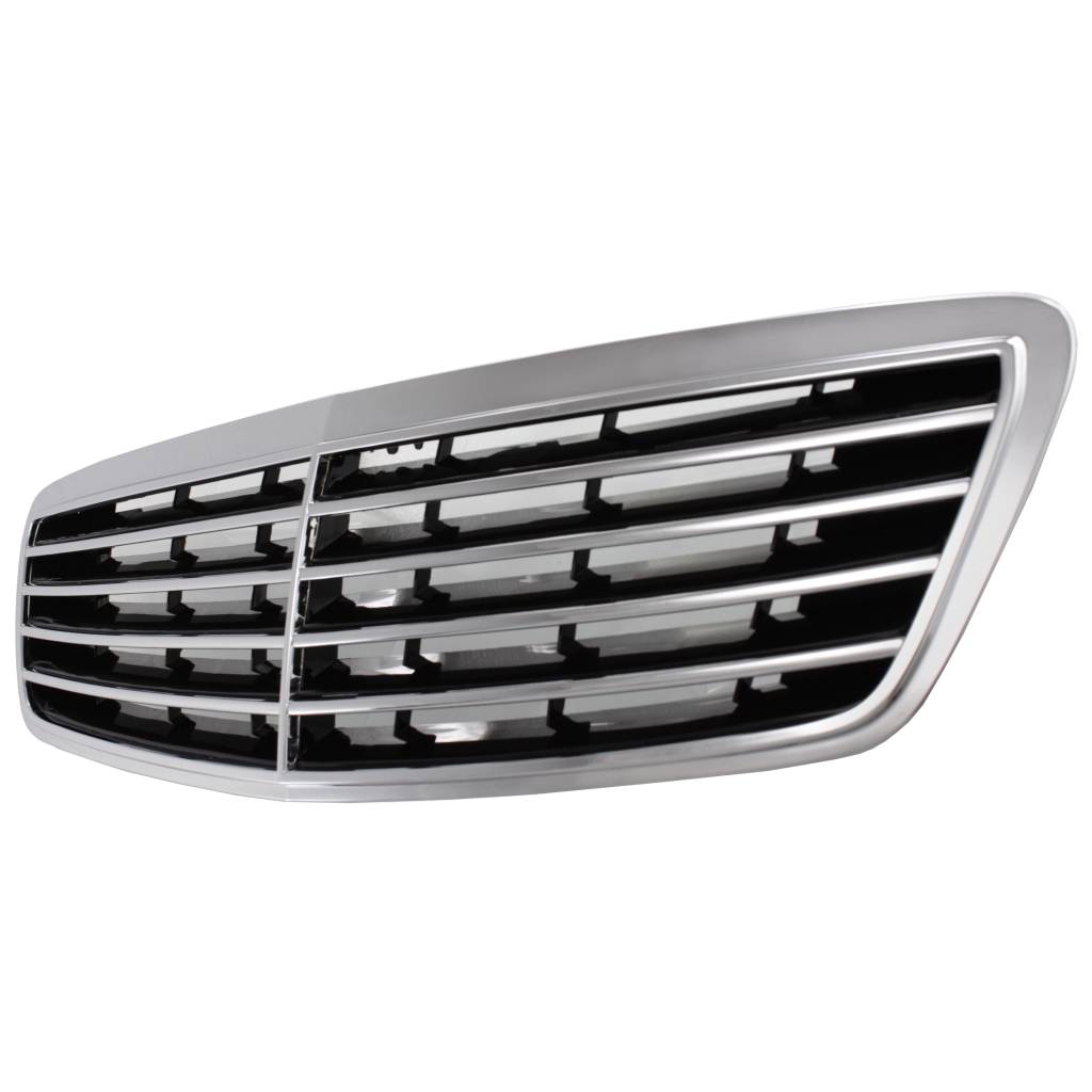 MERCEDES-BENZ S-CLASS SEDAN (220) GRILLE (W/O COLLISION WARNING) OEM#22088003839040 2000-2002 PL#MB1200115