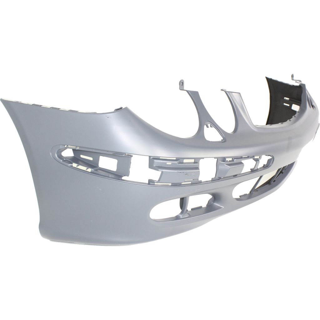 MERCEDES-BENZ E-CLASS (211) (SEDAN /WAGON ) FRONT BUMPER COVER PRIMED (W/ HEAD LAMP Washers)(WO/Sport OR WO/Appearance Pkg)(WO/AMG) OEM#2118800140 2003-2006 PL#MB1000172