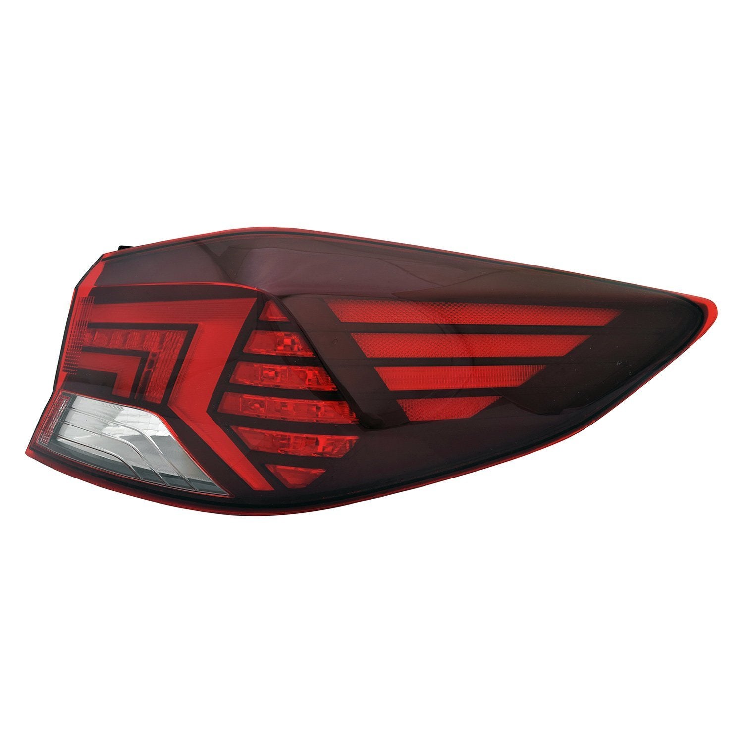 HYUNDAI ELANTRA SEDAN TAIL LAMP ASSY RIGHT (Passenger Side) (OUTER)(LED) OEM#92402F2610 2019-2020 PL#HY2805165