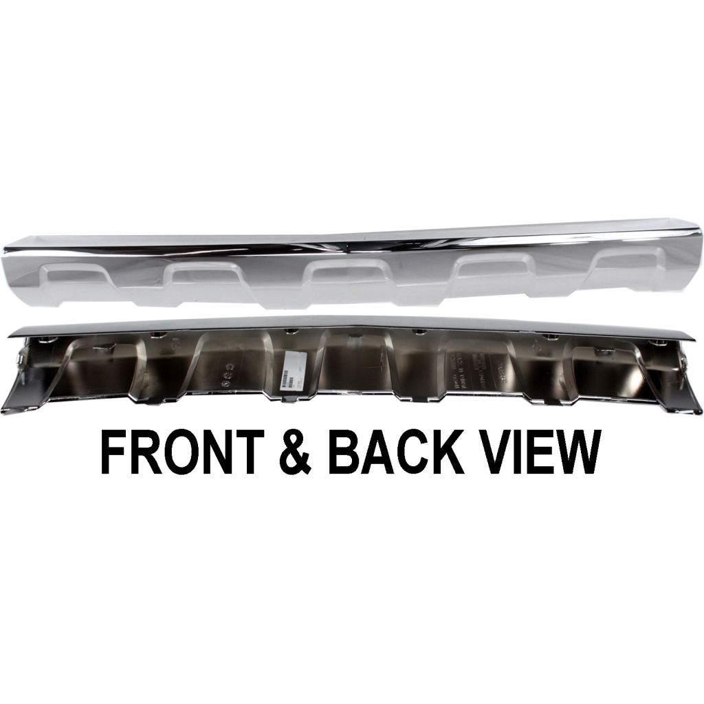 GM TRUCKS & VANS EQUINOX FRONT BUMPER LOWER VALANCE MOLDING CHROME (LT/LTZ) OEM#25798760 2010-2015 PL#GM1044115