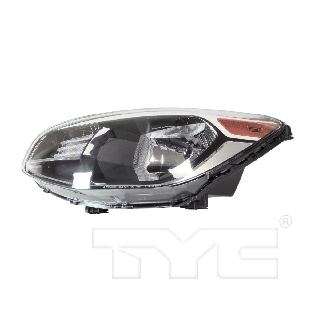 KIA SOUL HEAD LAMP ASSEMBLY LEFT (Driver Side) (HALOGEN)(WO/PROJECTOR)**CAPA** OEM#92101B2270 2014-2019 PL#KI2502167C