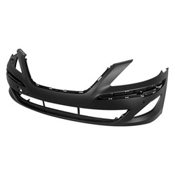 HYUNDAI GENESIS SEDAN FRONT BUMPER COVER PRIMED (W/ PARK ASSIST) **CAPA** OEM#865403M510 2011-2014 PL#HY1000198C