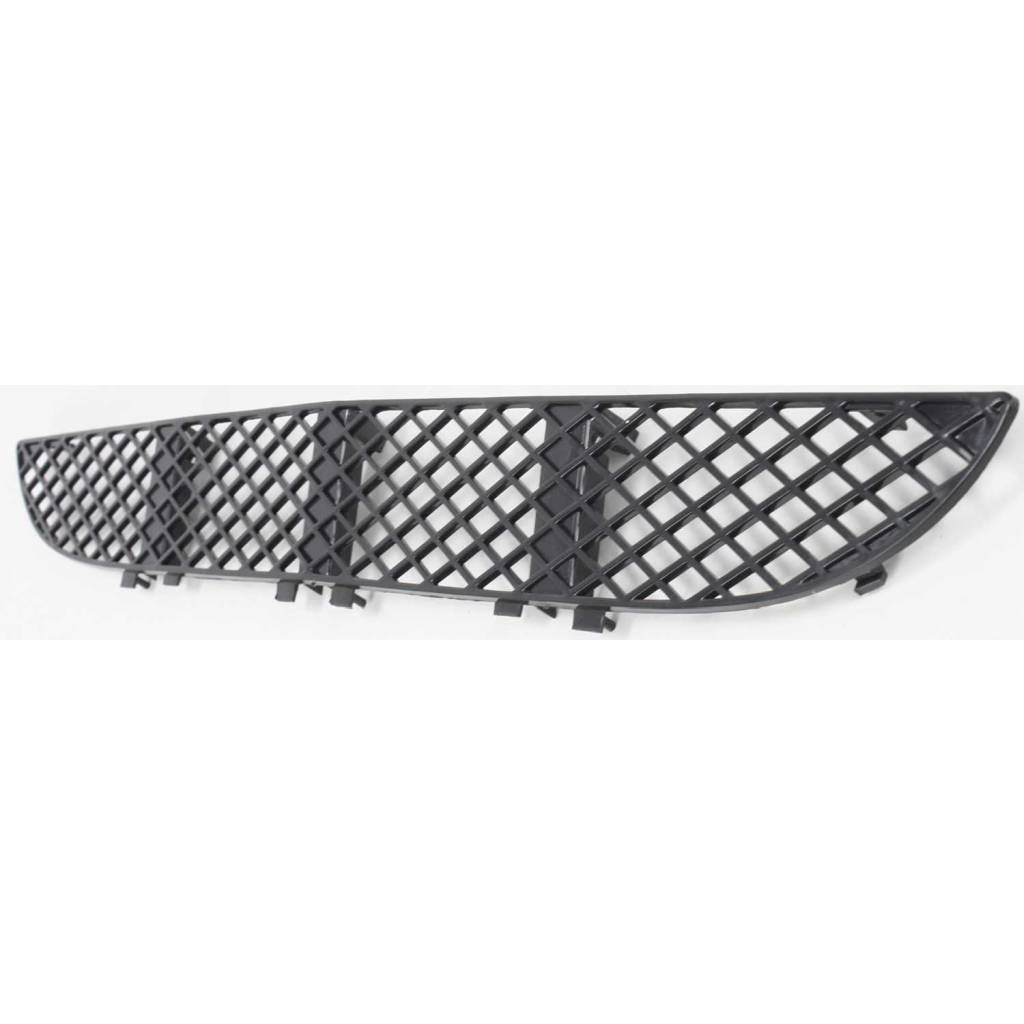 MERCEDES-BENZ E-CLASS (210) (SEDAN /WAGON ) FRONT BUMPER GRILLE CENTER BLACK W/O SPORT PKG OEM#2108850053 2000-2003 PL#MB1036101