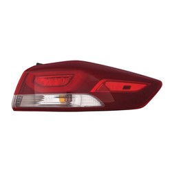 HYUNDAI ELANTRA SEDAN TAIL LAMP ASSY RIGHT (Passenger Side) (OUTER)(LED)(2.0L)**CAPA** OEM#92402F2120 2017-2018 PL#HY2805141C