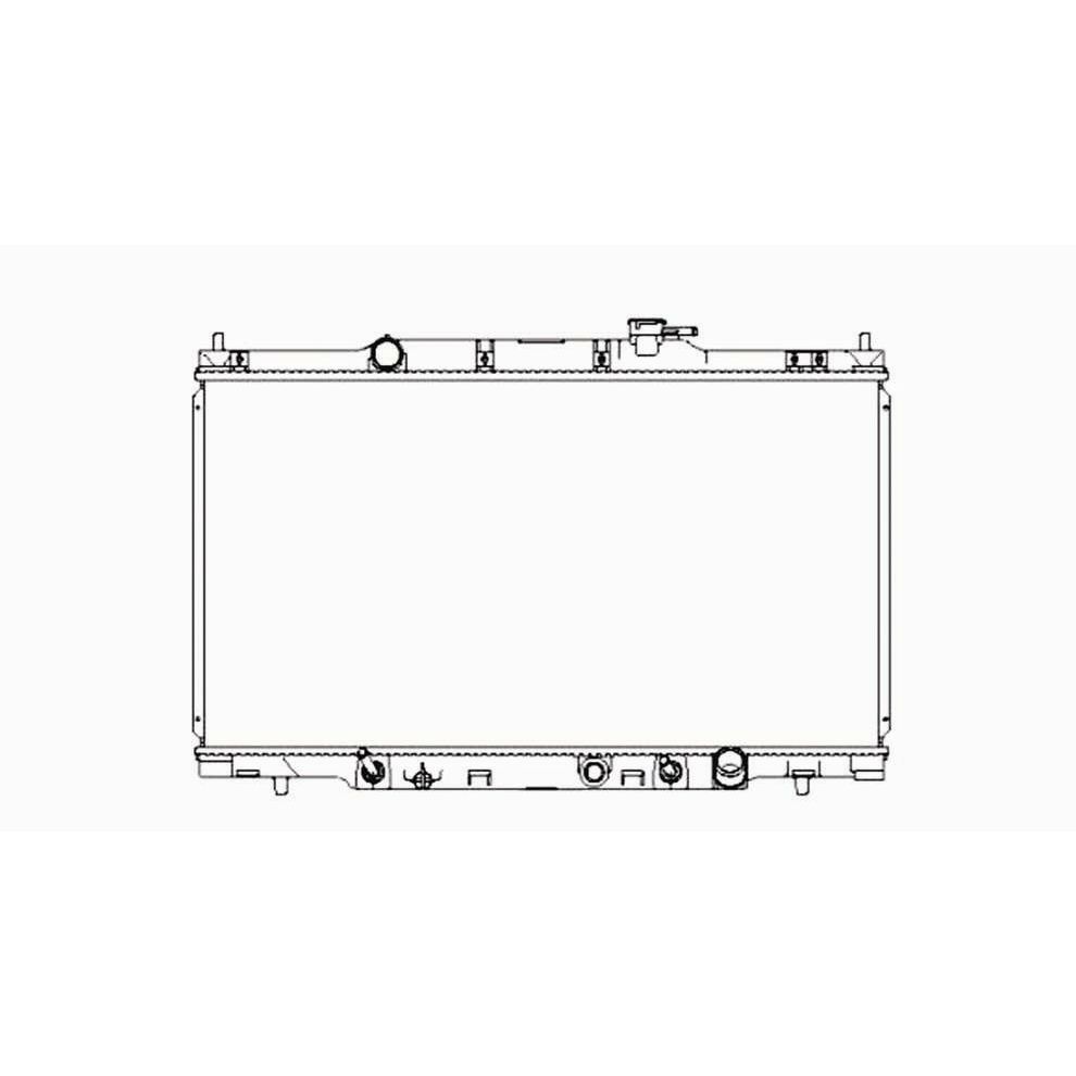HONDA ELEMENT RADIATOR 2.4/L4 A/T OEM#19010PPLA51 2003-2006 PL#HO3010179
