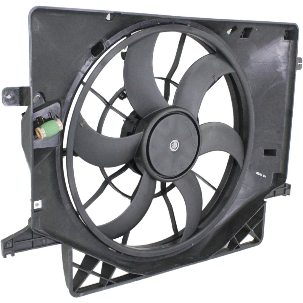 HYUNDAI GENESIS COUPE RADIATOR & A/C FAN ASSEMBLY (2.0) OEM#253802M210 2010-2012 PL#HY3115127