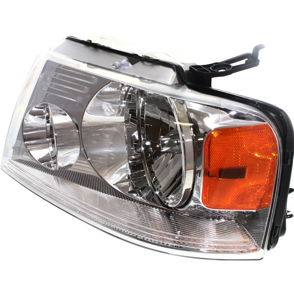 LINCOLN MARK LT HEAD LAMP ASSY LEFT (Driver Side) W/CHROME TRIM (W/ CHROME BEZEL) OEM#7L3Z13008GA 2006 PL#FO2502201