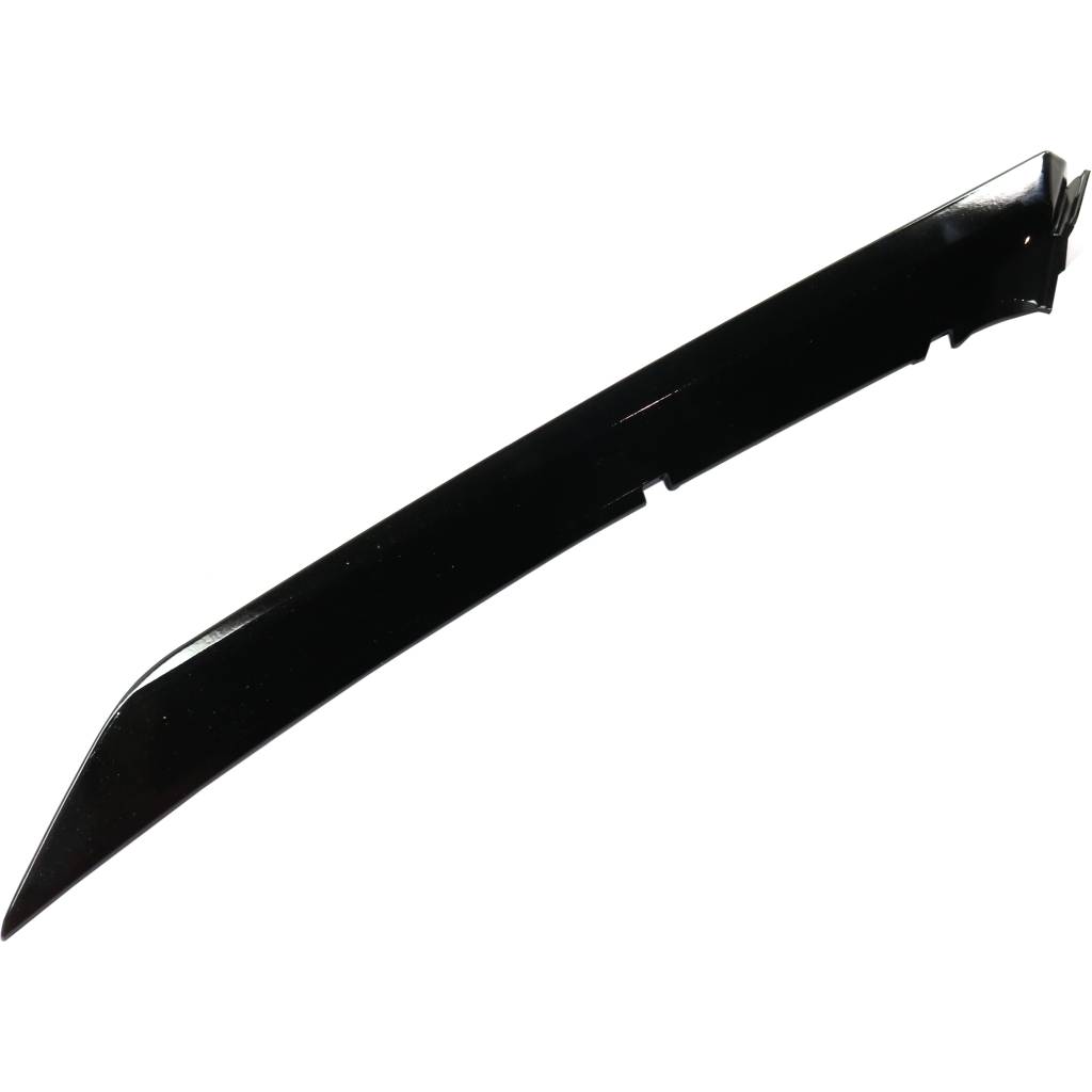 TOYOTA CAMRY FRONT BUMPER COVER MLDG UPPER LEFT (Driver Side) PTD-BLACK (08-20 XSE/01-22 TRD)(BELOW HL) **CAPA** OEM#5271306110 2018-2022 PL#TO1046106C
