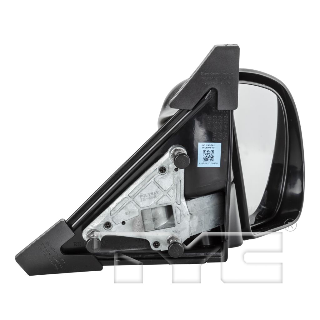 GM TRUCKS & VANS JIMMY (MID SIZE) (GMC) DOOR MIRROR RIGHT (Passenger Side) MANUAL FOLDAWAY OEM#15172864 1999-2001 PL#GM1321188