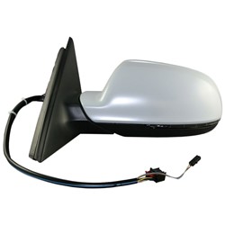 AUDI A3 DOOR MIRROR LEFT (Driver Side) PWR/HTD/SIGNAL (WO/DIMMING)(PTM) OEM#8P1858531GB01C-PFM 2011-2013 PL#AU1320118