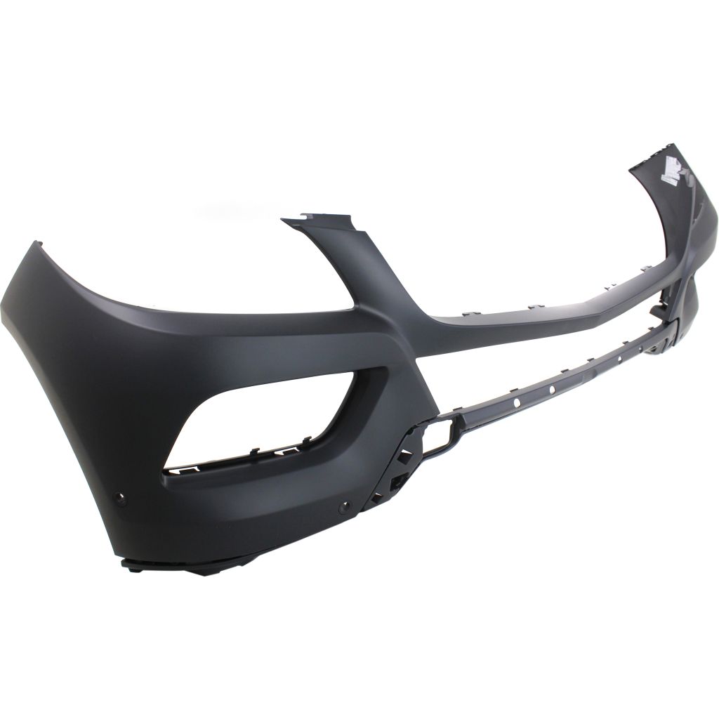 MERCEDES-BENZ ML-CLASS (166) FRONT BUMPER COVER PRIMED (ML250/350 WO/SPORT)(WO/WASH)(W/SENSOR) **CAPA** OEM#1668851225809999 2012-2015 PL#MB1000368C