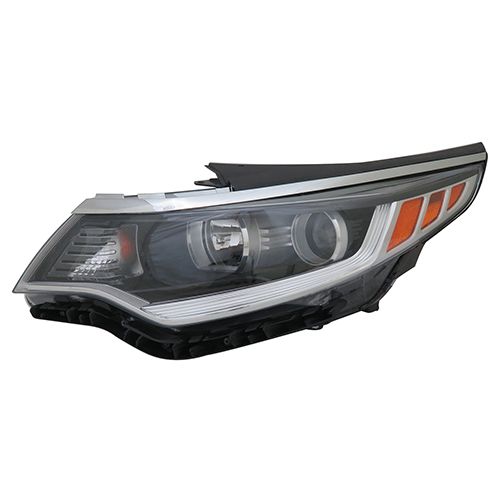 KIA OPTIMA HEAD LAMP ASSY LEFT (Driver Side) (HALOGEN)(WO/LED DRL) OEM#92101D5000 2016-2018 PL#KI2502196
