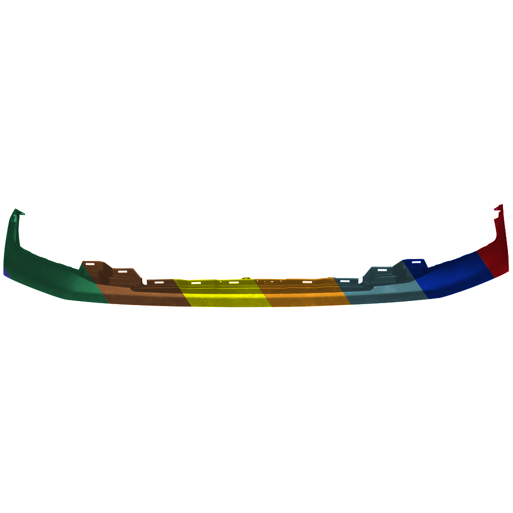 NISSAN TITAN XD FRONT BUMPER COVER PRIMED UPPER (S/SV)(WO/FLARE) OEM#620239FV2H 2020-2023 PL#NI1014108