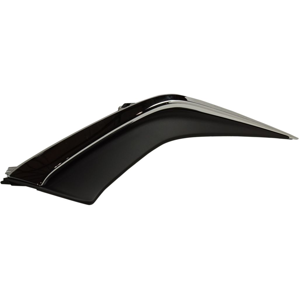 LEXUS ES 300h FRONT BUMPER COVER SIDE INSERT RIGHT (Passenger Side) CHROME/BLACK (WO/F SPORT PKG) **CAPA** OEM#5310506010 2019-2024 PL#LX1039128C