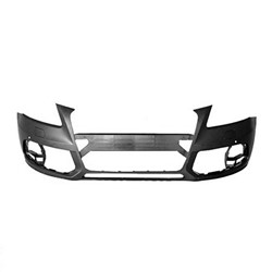 AUDI Q5 / SQ5 FRONT BUMPER COVER PRIMED (2.0L(3.0L DIESEL)(W/ WASHER)(W/ SENSOR) **CAPA** OEM#8R0807065CGRU 2013-2017 PL#AU1000200C