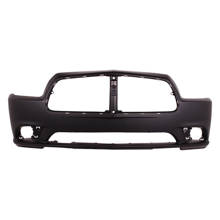 DODGE CHARGER FRONT BUMPER COVER PRIMED (W/ ADAPTIVE CRUISE)(EXC SRT-8) OEM#68092597AA 2011-2014 PL#CH1000993