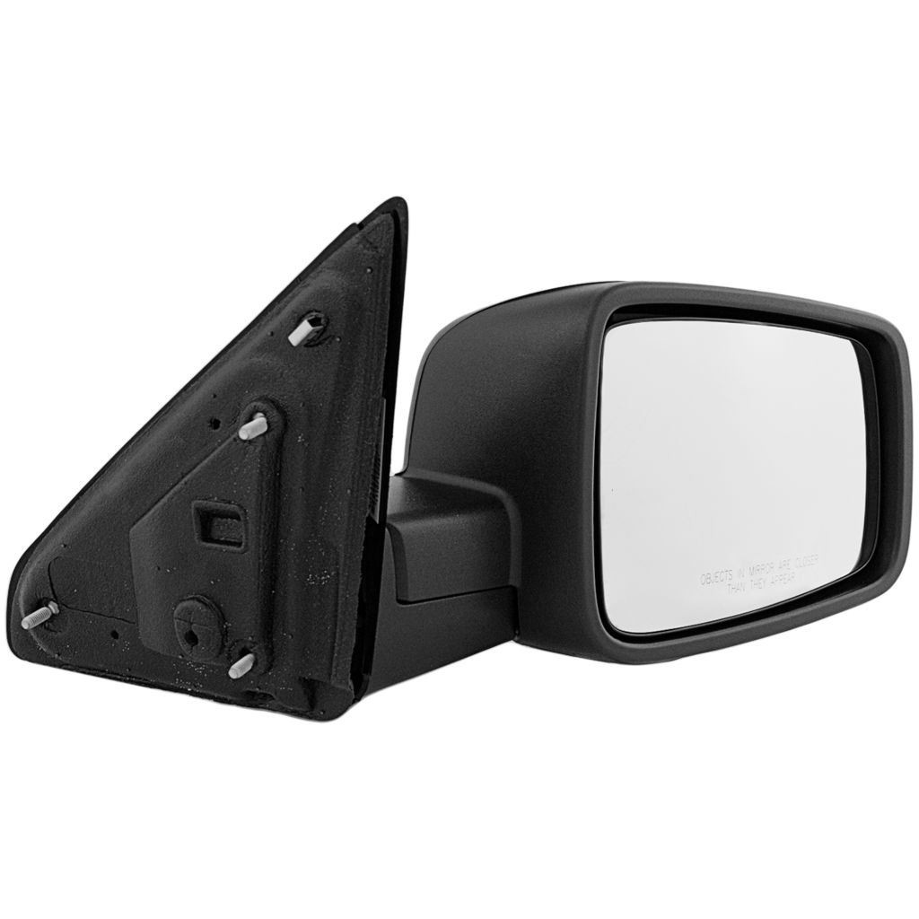 DODGE TRUCKS & VANS DODGE/PU (R2500/3500) DOOR MIRROR RIGHT (Passenger Side) MANUAL (SINGLE GLASS)(TEXT BLK) OEM#55372068AF (P) 2010-2012 PL#CH1321308