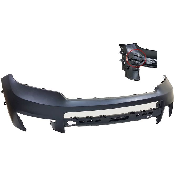 JEEPVEHICLE GRAND CHEROKEE L (W/3 ROW SEATS) FRONT BUMPER COVER PRIMED (W/ADVANCED PK)(W/DRIVER ASSIST)(EXC OVERLAND) OEM#68538441AA 2021-2024 PL#CH1014144