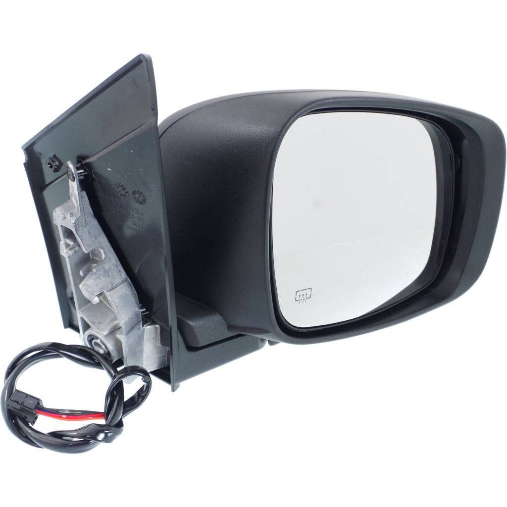DODGE TRUCKS & VANS GRAND CARAVAN DOOR MIRROR RIGHT (Passenger Side) PWR/HTD/PWR-FOLD (WO/SIDE OBJECT)(PTD) OEM#1AN401X8AB (P) 2008-2016 PL#CH1321385