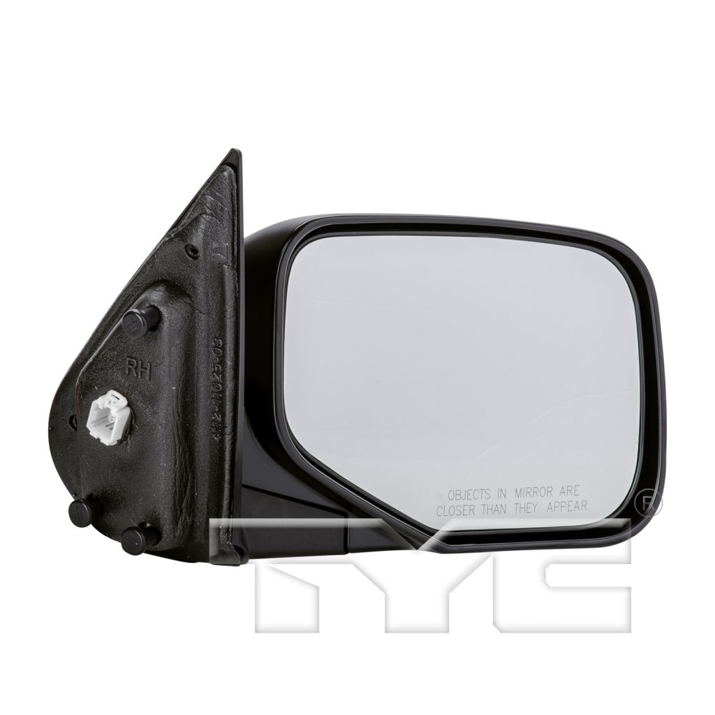 HONDA RIDGELINE DOOR MIRROR RIGHT (Passenger Side) PWR/NON-HTD (BLACK)(FOLDAWAY) OEM#76200SJCA11ZJ 2006-2014 PL#HO1321229