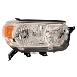 TOYOTA 4RUNNER HEAD LAMP UNIT RIGHT (Passenger Side) CHROME BEZEL**CAPA** OEM#8113035520 2010-2013 PL#TO2519127C