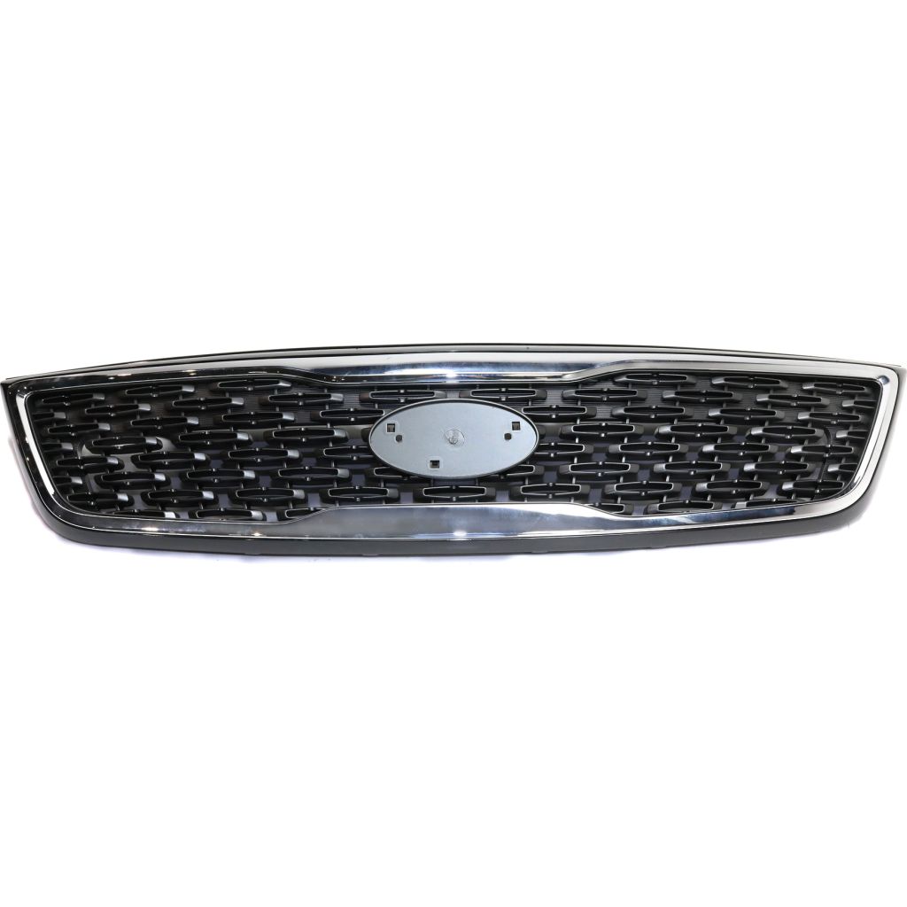 KIA SORENTO GRILLE ASSEMBLY CHR/GRAY (SX/LTD) OEM#863501U700 2014-2015 PL#KI1200157