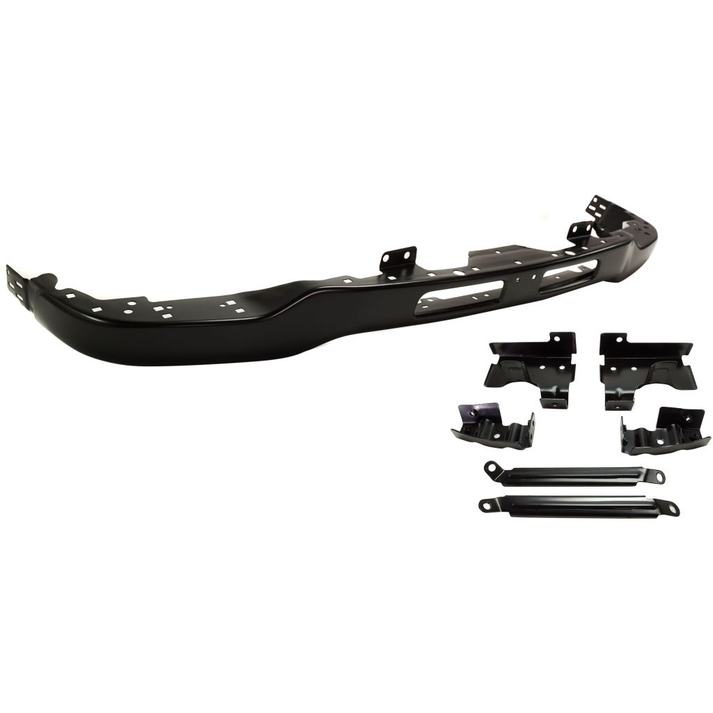 GM TRUCKS & VANS SIERRA/PU (GMC) (07 OLD STYLE) FRONT BUMPER PTD (W/BKT/6PCS) OEM#GM1002464 2003-2007 PL#GM1002464