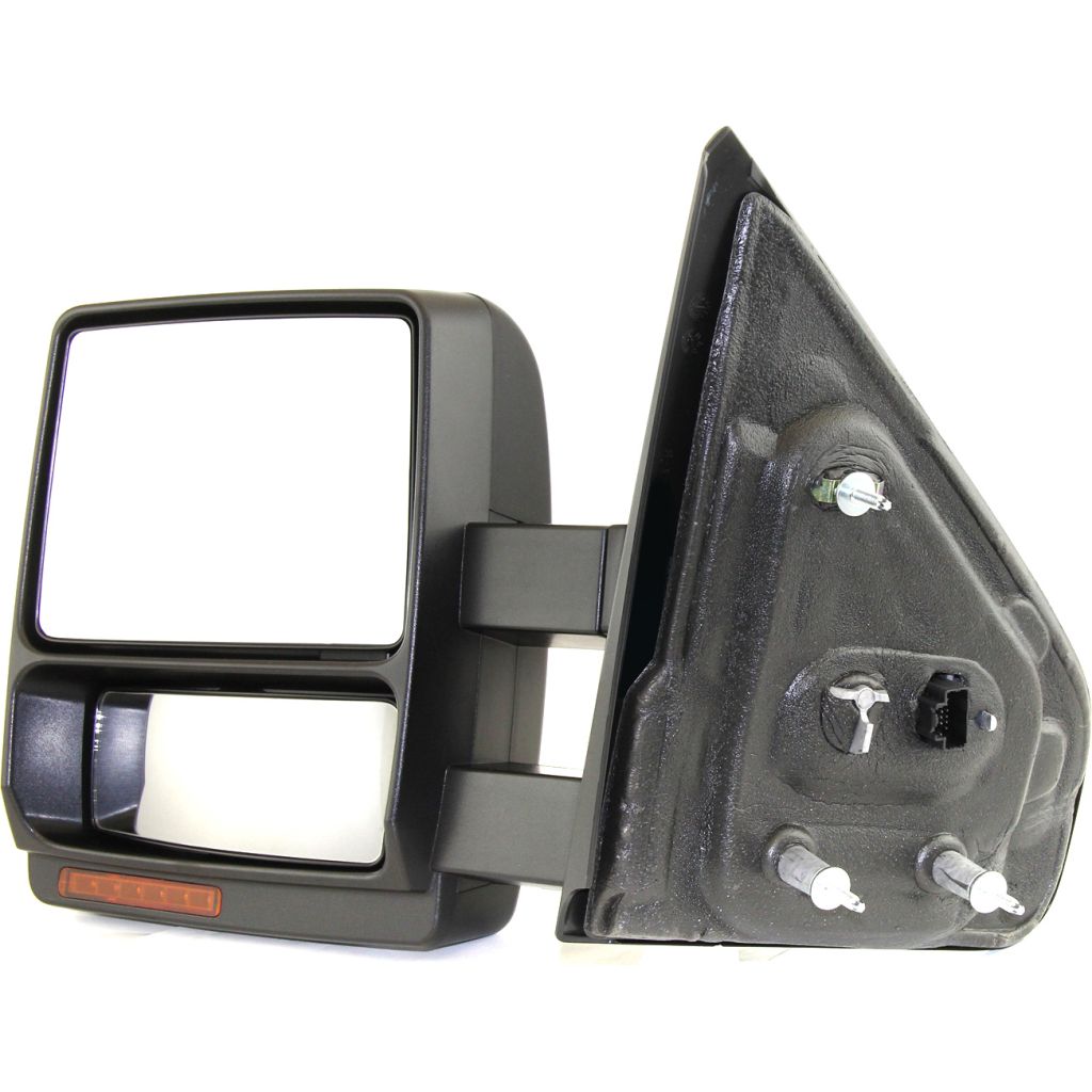 FORD TRUCKS & VANS FORD/PU (F150)(EXC SVT RAPTOR) DOOR MIRROR LEFT (Driver Side) PWR/HTD/SIGNAL/PUDDLE/MEMORY/M-FOLD (BLK)(DUAL ARM) OEM#BL3Z17683DA 2011-2012 PL#FO1320389