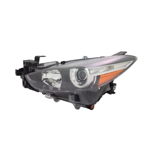 MAZDA MAZDA3 HEAD LAMP LEFT (Driver Side) (HALOGEN) OEM#BABF510L0D 2017-2018 PL#MA2502149