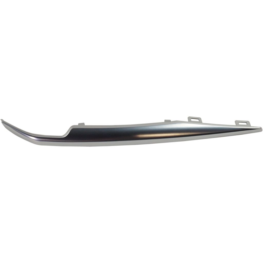 CADILLAC ESCALADE/ESCALADE ESV FRONT BUMPER COVER MLDG RIGHT (Passenger Side) SATIN-CHROME OEM#23445443 2015-2020 PL#GM1047123