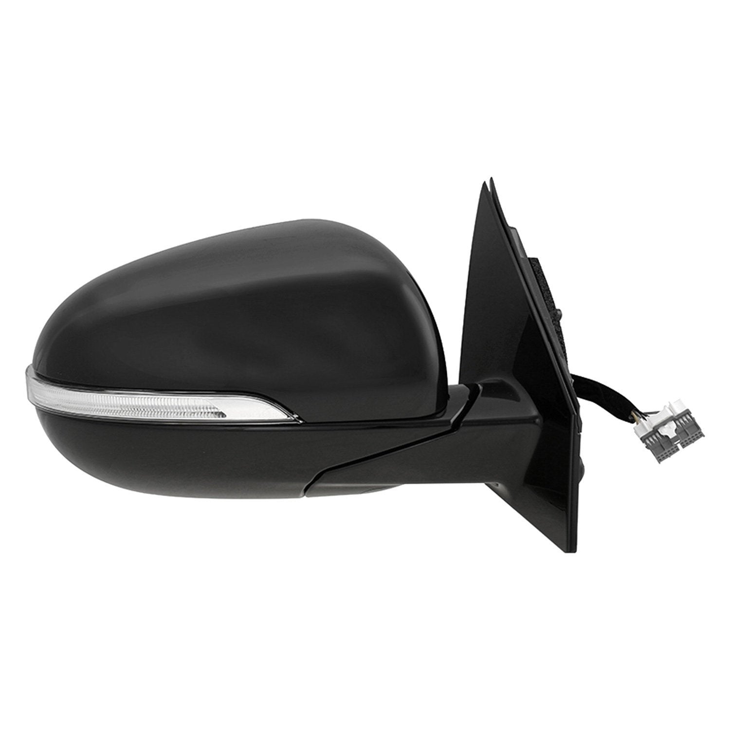 KIA SORENTO DOOR MIRROR RIGHT (Passenger Side) PWR/HTD/SIGNAL (WO/BSD)(WO/AVM)(MAN-FOLD) OEM#87620C6080 2016-2020 PL#KI1321207