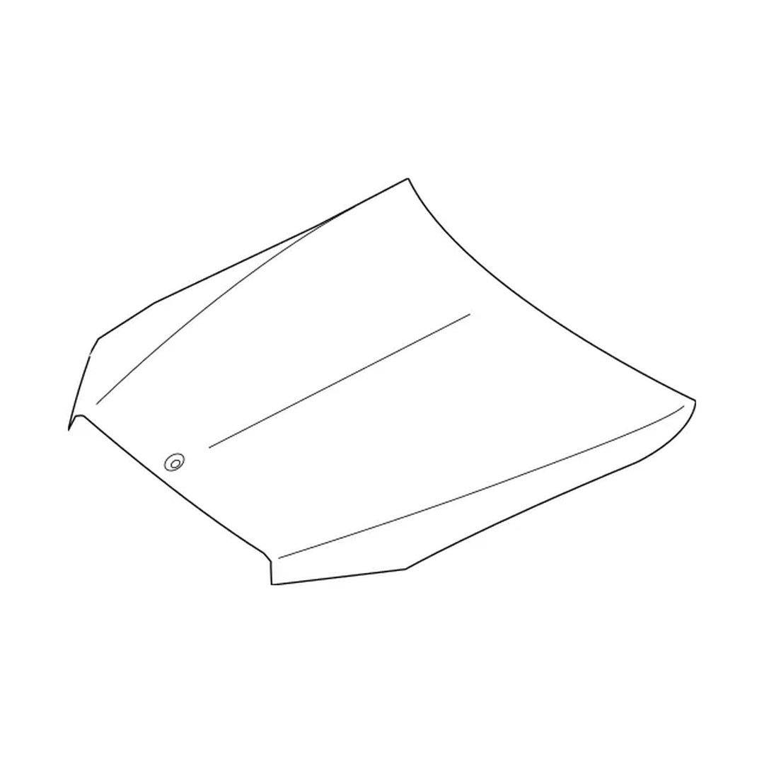 MERCEDES-BENZ C-CLASS CONV HOOD (STEEL)(EXC C63) OEM#2058800357-PFM 2017-2023 PL#MB1230151